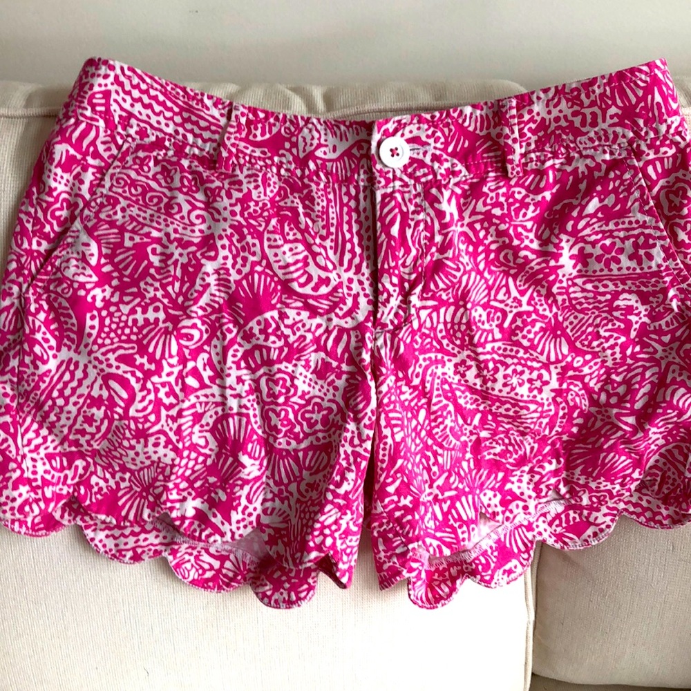 Lily Pulitzer butter cup shorts
